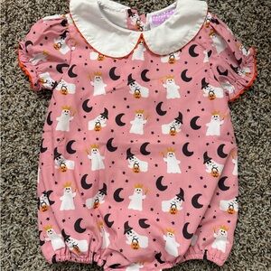 Poppy Kids Co Pink Halloween Bubble